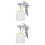 2Pièces Pistolet Murale Durable 6