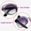 1Paire Lunettes De Fête Plastique Décor 6