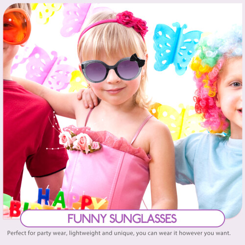 1Paire Lunettes De Fête Plastique Décor 2