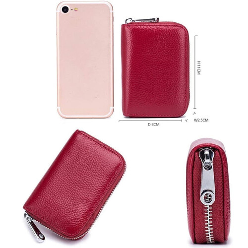 Θήκη Πιστωτικής Κάρτας EASTIN RFID Blocking12Card Slots Δερμάτινο Μίνι Πορτοφόλι Πιστωτικών 1