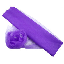 Rideau violet transparent (1 pièce) pour la décoration de salon et de chambre lors d'une fête de mariage