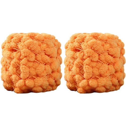 Pom Bomb2Rolls Pomp-A-Doodle Πολυεστερικό Νήμα Πλεξίματος με Μαλακές Μπάλες, 100g/Κύλιση σε Ρολό