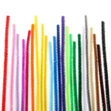100 Chenille Stem Pipe Cleaners for DIY Crafts and Decorations