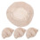 4 Pcs Bread Proofing Basket Liners Lining Cloth Baking Rising Cover Beige 1