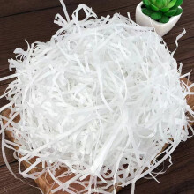 Herbe blanche EASTIN pour paniers de Pâques – Papier de soie froissé, recyclable, idéal pour les boîtes cadeaux, la Saint-Valentin et plus