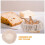 4 Pcs Bread Proofing Basket Liners Lining Cloth Baking Rising Cover Beige 3