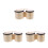 3Ensembles Percussion Bois Beige Tambours Main Pour Danse Et Éducation 10
