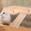 bois massif hamster grande taille avec bac accessoires 4
