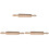 3Pcs Wooden Rolling Pin With Love Pattern For Baking 2