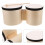 3Ensembles Percussion Bois Beige Tambours Main Pour Danse Et Éducation 11