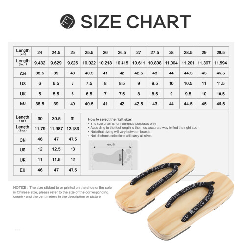 1Paire Geta Kimono Confortable Respirant Et Durable 1