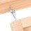 bois massif hamster grande taille avec bac accessoires 6