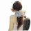 Coletero elástico de encaje beige OUNONA estilo francés 6