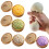 Glitter Dumpling Squishy Ball Rainbow Fidget Toy 1 Pakkaus 5