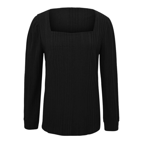 Lenago Damenpullover in Übergröße, modisch, langärmelig, locker, einfarbig, Bluse, Pullover 2