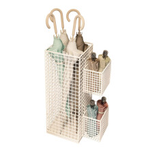 Decorative Waterproof Umbrellas Stand For-2 side frames White