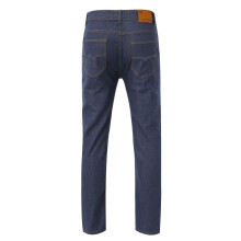 Mens Distressed Ripped Jeans Trendy Slim Straight Pants Stretch Plus Size Casual Pants. Blue