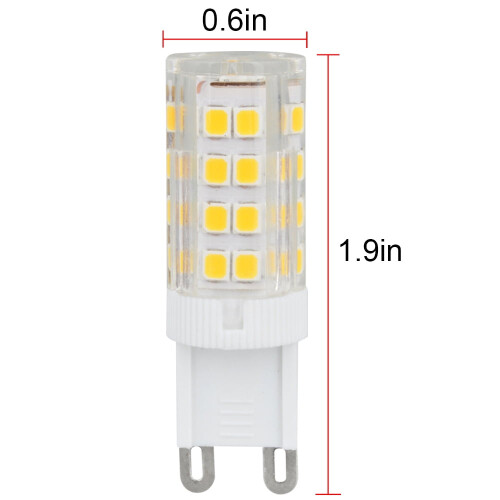 MesaSe10Pack LED G9Ζεστό Λευκό Λαμπτήρα LED Καλαμποκιού120V AC ΗΠΑ Αποστολή 2