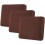 XL Sofa Kussenhoezen Set van 3 – Baksteenrood Stretch 1