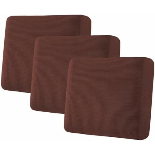 XL Sofa Kussenhoezen Set van 3 – Baksteenrood Stretch