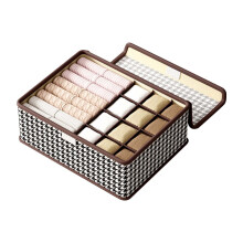 Boîte de rangement pour sous-vêtements et chaussettes, organiseur 3 en 1 de type tiroir – Compatible avec le rangement domestique