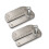 Punching Aid Plate with Measuring Ruler Leather Stitching Aid 1