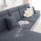 Housse de canapé extensible imperméable en jacquard pour canapé d'angle 1