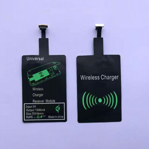 För Android Typ C USB Trådlös Laddare Mottagare Adapter Laddnings Snabbplatta 2