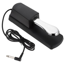 Set van 2 dubbele baspedalen, accessoires voor piano en elektronisch keyboard