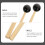 Practical Drum Mallets Musical Instrument Sticks Silicone 2Pcs 3