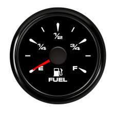 52mm Fuel Level Water Level Gauge Fuel Tank Level Meter For Marine Boat Car Truck Yacht 9-32V Fuel Level Indicator 8 Colors,Easy to Install