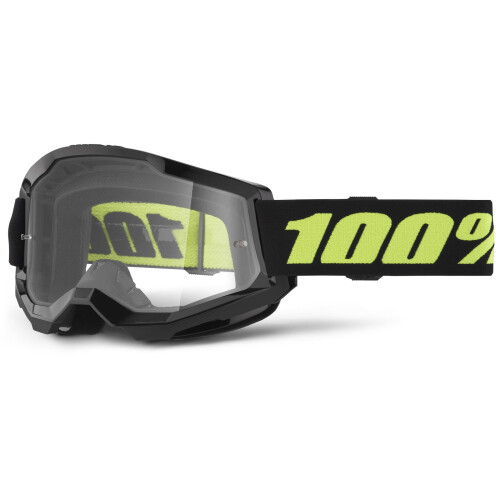 100% προστατευτικά γυαλιά Strata2Off-Road (Έκλειψη Ηλίου - Διαφανείς φακοί)