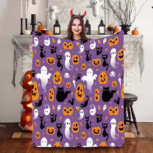 Halloween-trykt tæppe 40x50 tommer 1