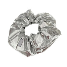 Coole meiden Y2K zilveren haarelastiek stijlvolle haarknot haaraccessoire haarelastiekjes dames hoofdtooi tieners haarstylingtool