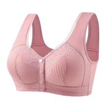 Sutiã feminino sem costura com renda, modelo esportivo, confortável e respirável, ideal para o dia a dia. Tamanhos P a 4XG.