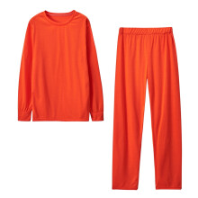 Admvng Women's Activewear Ensemble Women's Round Neck Long Sleeve Pants Sports Set S-2XL