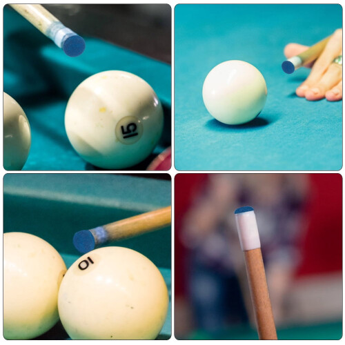 30pcs 13mm Pool Cue Tips with Box - Billiard Accessories 2
