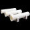 Hengelhouder voor pontonboot/jacht, wit 8