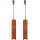 τεμάχια σελιδοδείκτη από γνήσιο δέρμα, καφέ δέρμα αγελάδας, μαλακό, ορθογώνιο, 7