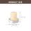 Set van 9 aluminium wijnflesstoppers 2