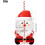 Weihnachtsmann-förmiger Trinkbecher (20 oz) 2