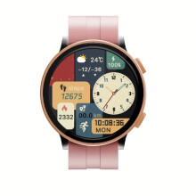 Unisex 1.28'' Full Touch Sports Smartwatch - Wireless Call, Fitness Tracker, Message Alerts, for iOS & Android, Ideal Birthday Gift