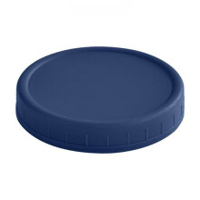 EASTIN1PC Tapas de plástico de boca ancha para tarros Mason, sin forro, blancas, acanaladas, 86 mm. Bolsas, tapas y cajas. Oferta especial.