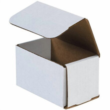 BM533 13,5 cm L x 7,5 cm B x 7,5 cm H, hvit (pakke med 50)