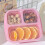 Boîte à lunch Bento à 3 compartiments réutilisable 4