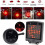 Feu arrière HIBIBUD à LED avec clignotant et feu stop 1