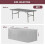 2 Pack Rust Fitted Square Tablecloths, 34" x 34" x 30" 5