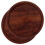 Sottobicchiere dal design semplice ed elegante in legno di noce, 2 pezzi 8