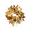 Couronne de citrouille et baies en forme de feuille d'érable de 30 cm 1