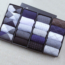 Chaussettes chaudes pour homme en coton, confortables et élégantes, col rond, idéales pour l'hiver et l'automne, pointures 38 à 43.